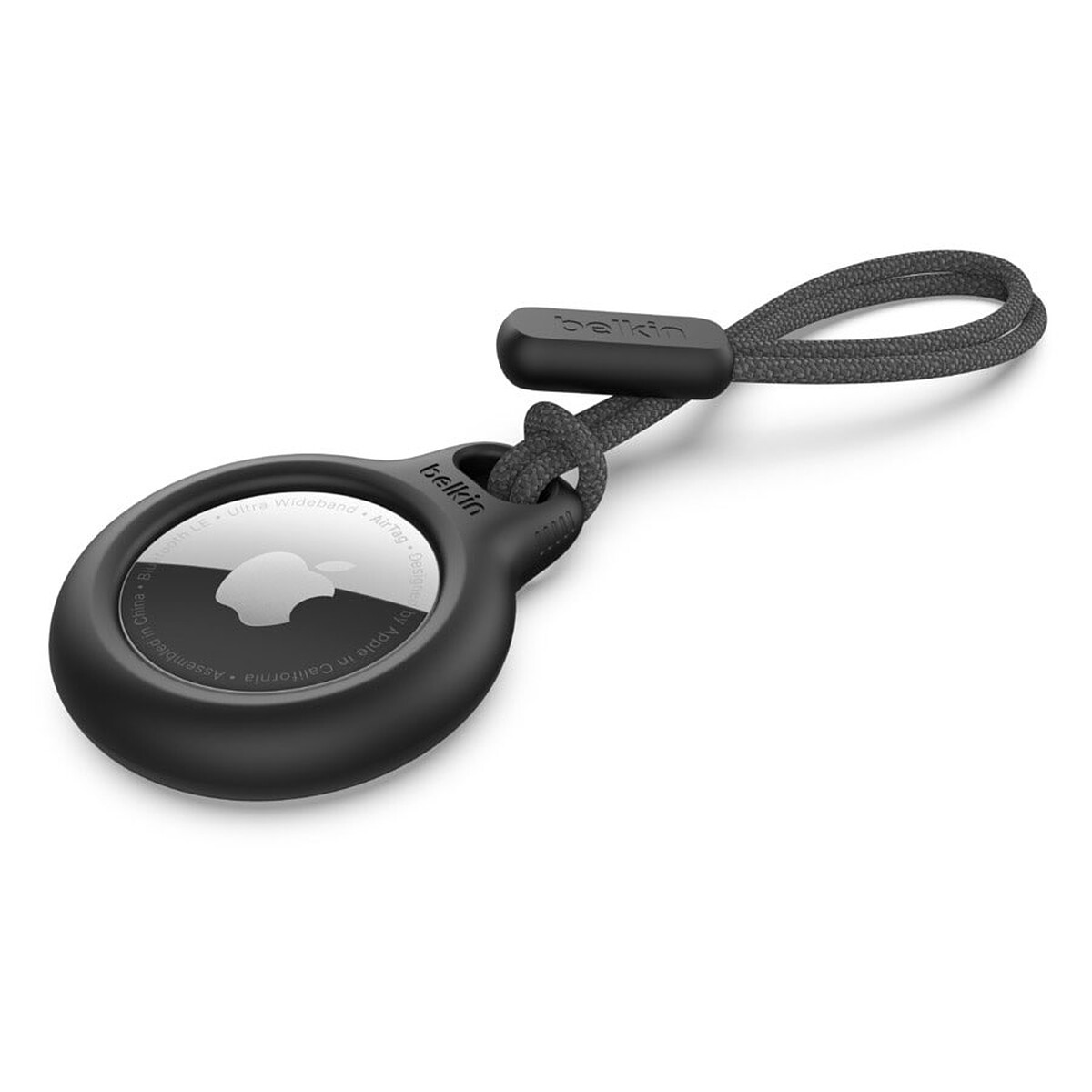Soporte seguro Belkin para AirTag con correa (Negro)
