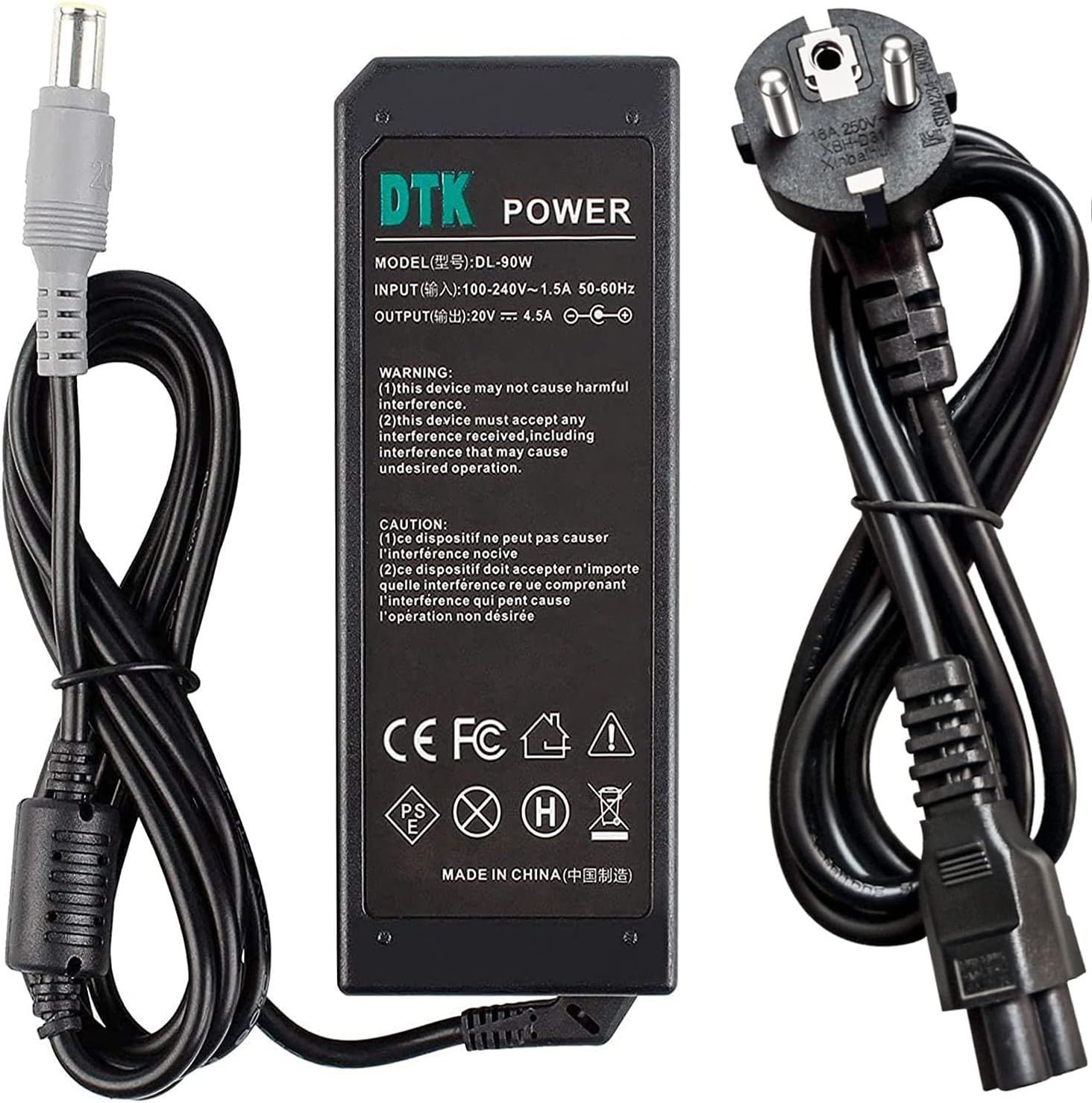Lenovo Thinkpad 20V 4.5A 90W Power Adapter