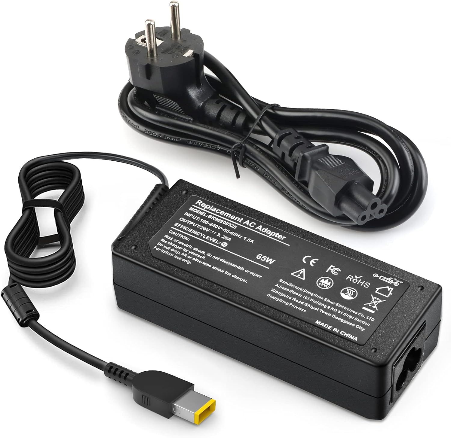 Lenovo 65W Laptop Charger for ThinkPad and IdeaPad Series