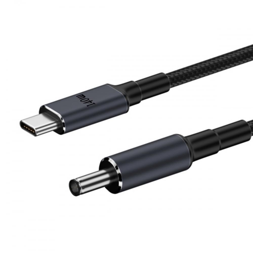 VSDNGUYSD Type-C USB-C Cable, 20V DC, 5.5x2.1mm, 100W/135W/140W/65W PD Power Charge Cable for Laptop