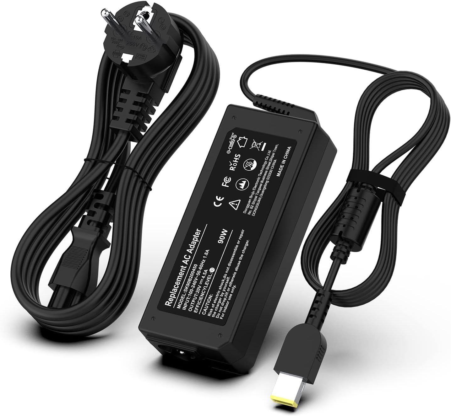 90W USB Charger Compatible with Lenovo Thinkpad and Yoga Series