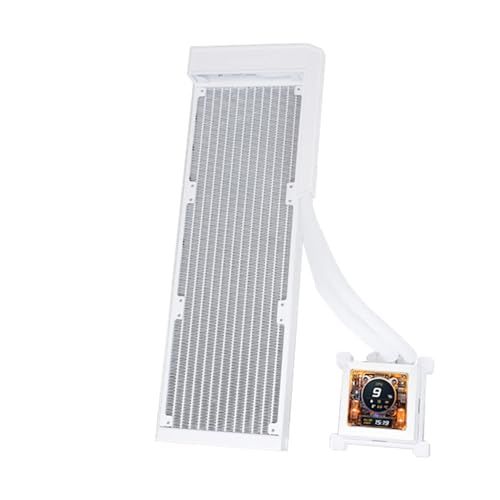 Kit de enfriamiento por agua Lian Li HydroShift LCD - Bomba + Radiador 360mm (Blanco) (Sin ventilador)