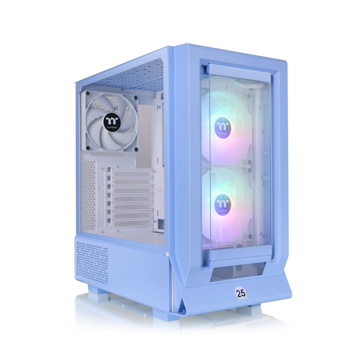 Thermaltake E-ATX Mid-Tower Case Ceres 350 MX RGB with Glass Panels (Blue)