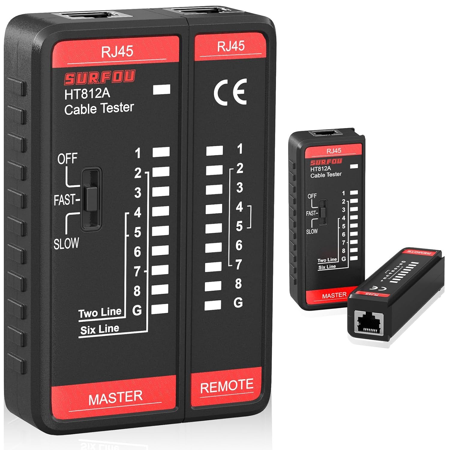 BDFHFGNDFG RJ45 Cable Tester, Ethernet Cat6/Cat7 Network Cable Tester