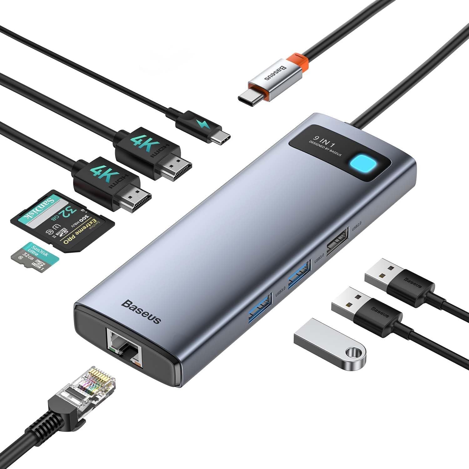 VDFHDFJGFJ 9-in-1 USB-C Hub