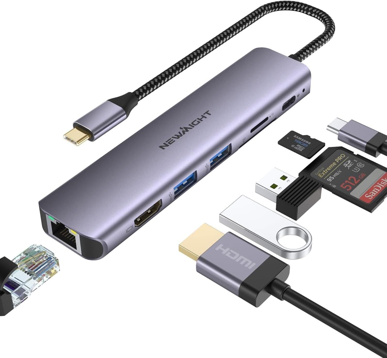 USB-C 7-in-1 Hub with Ethernet