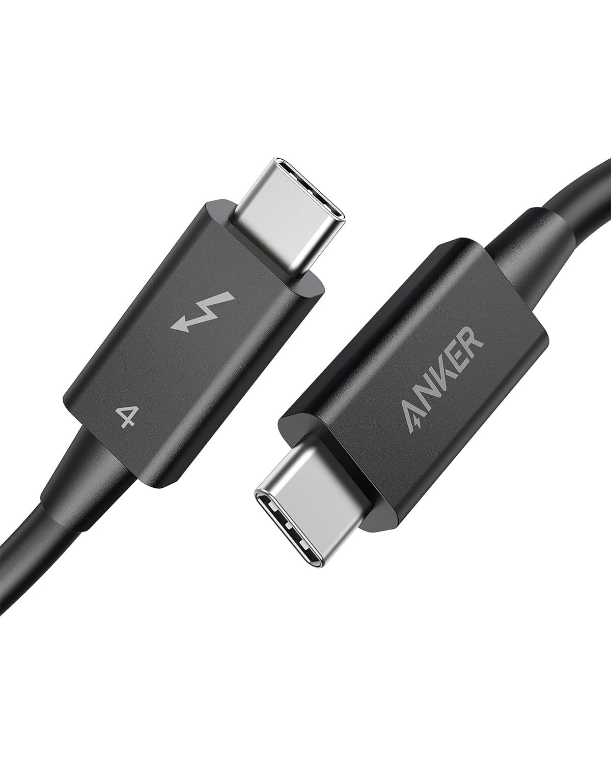 VDFHDFJGFJ Thunderbolt 4 USB-C to USB-C Cable, 100W Power Delivery, 8K Display, 40Gbps Data Transfer, Compatible with iPhone 16/15/14, MacBook, iPad Pro, Hub, Type-C Dock (70cm)