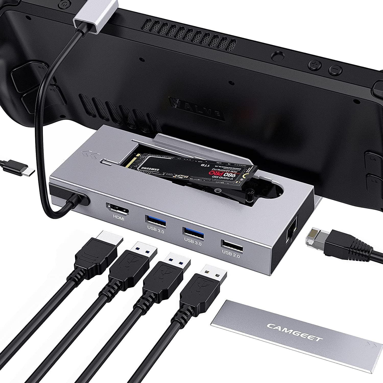 Steam Deck 7-in-1 Docking Station