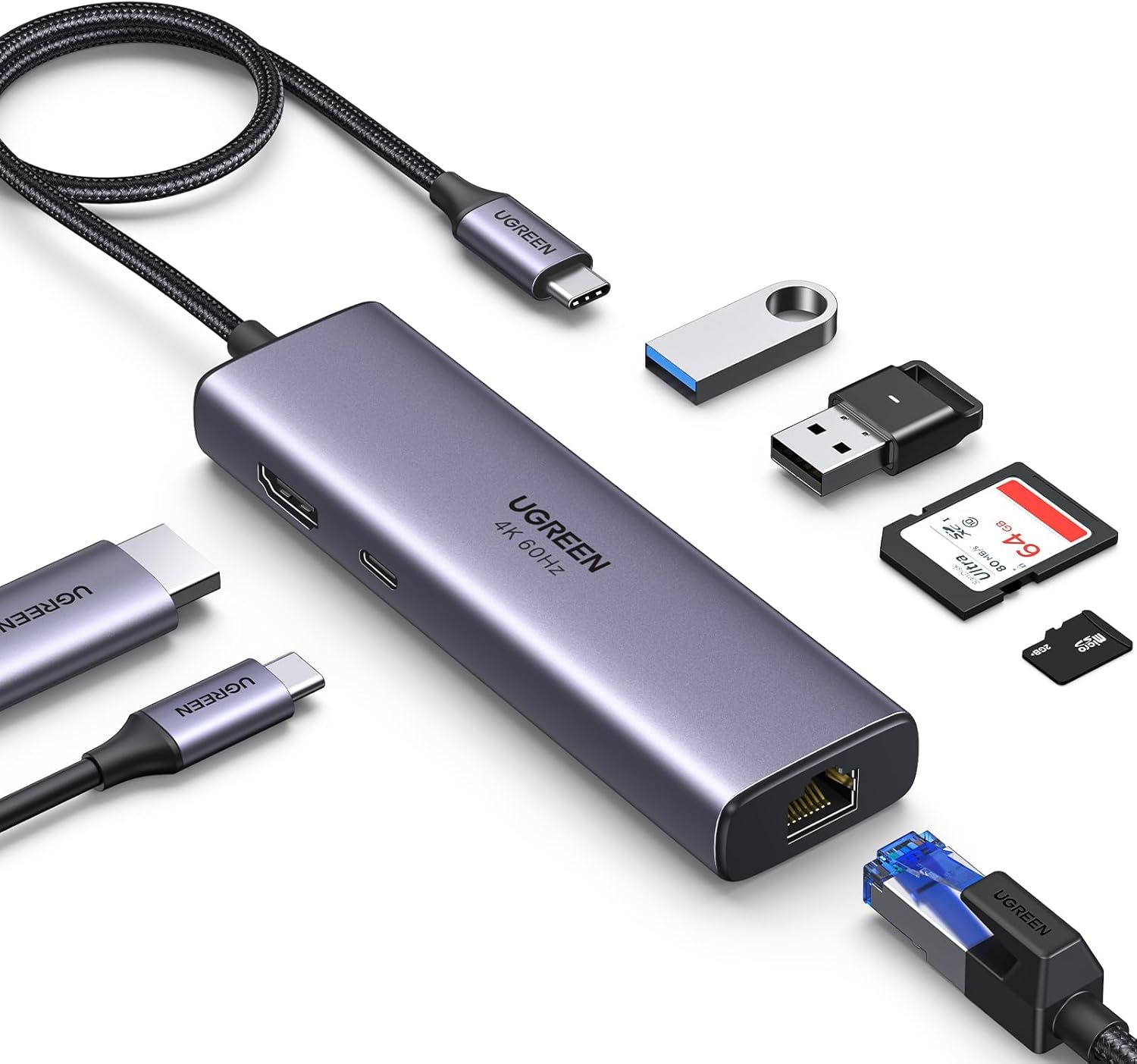Revodok 107 7-in-1 USB C Docking Station