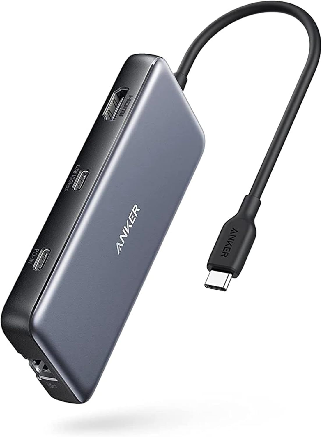 USB-C PowerExpand 8-in-1 Adapter, Double 4K HDMI, 100W Power Delivery, 1GB/s Ethernet, 2 USB 3.0 Ports, SD/MicroSD Card Reader, for MacBook Pro