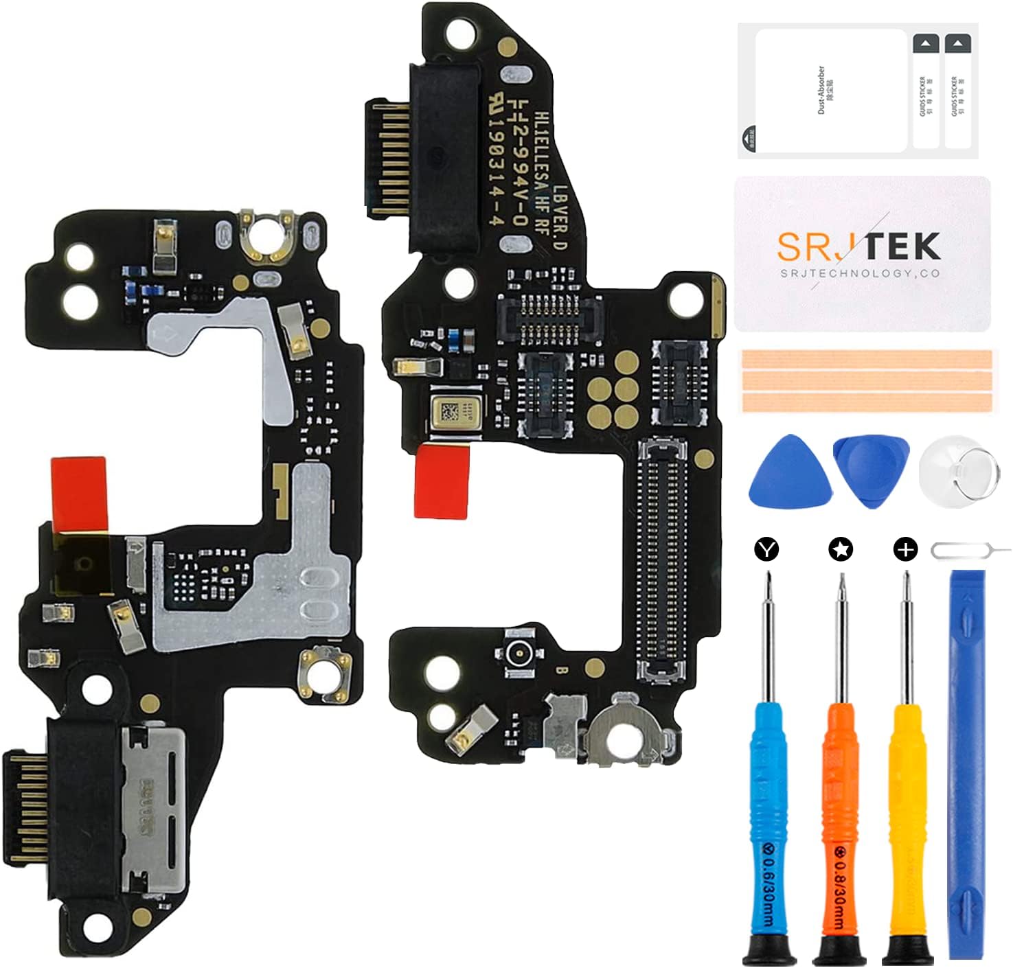 Huawei P30 2019 Dock Connector Replacement - ELE-L29 Charging Port with Headphone Jack and Antenna