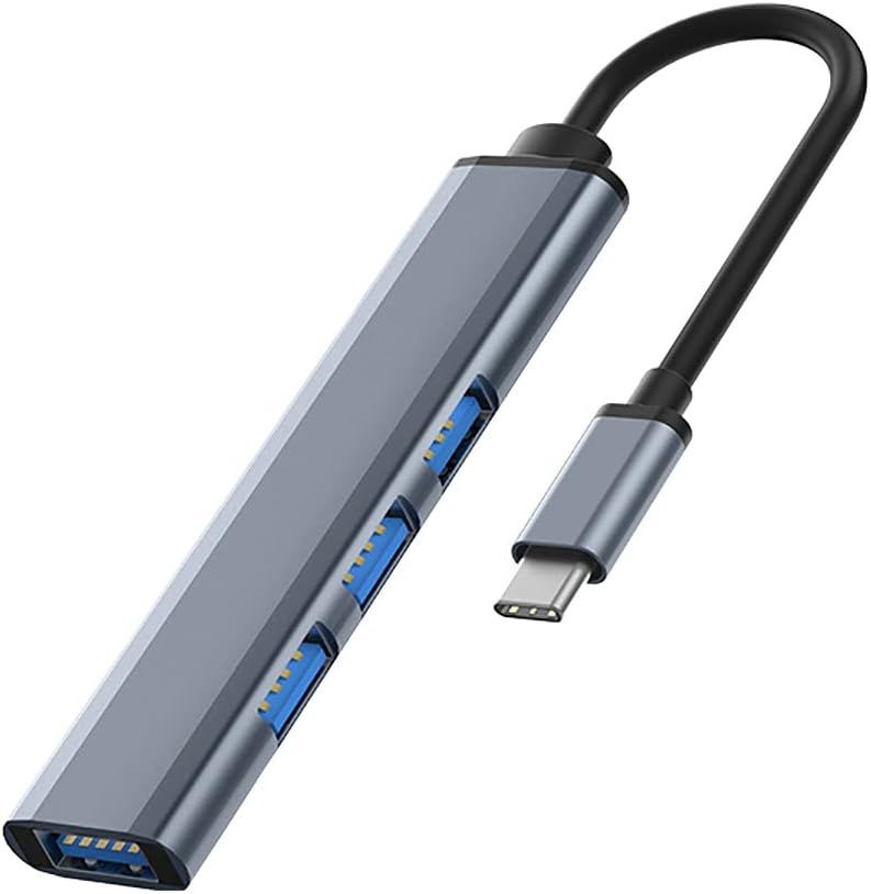 VDFHDFJGFJ 4-in-1 USB Hub Adapter