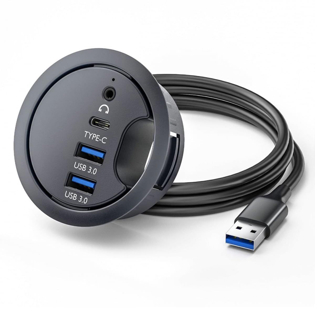 VDFHDFJGFJ USB 3.0 Hub with Audio Interface