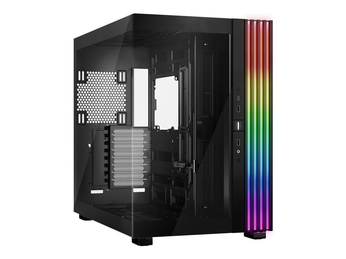 Listan Light Base 900 DX - Extended ATX Case with Glass Side Panel - Black