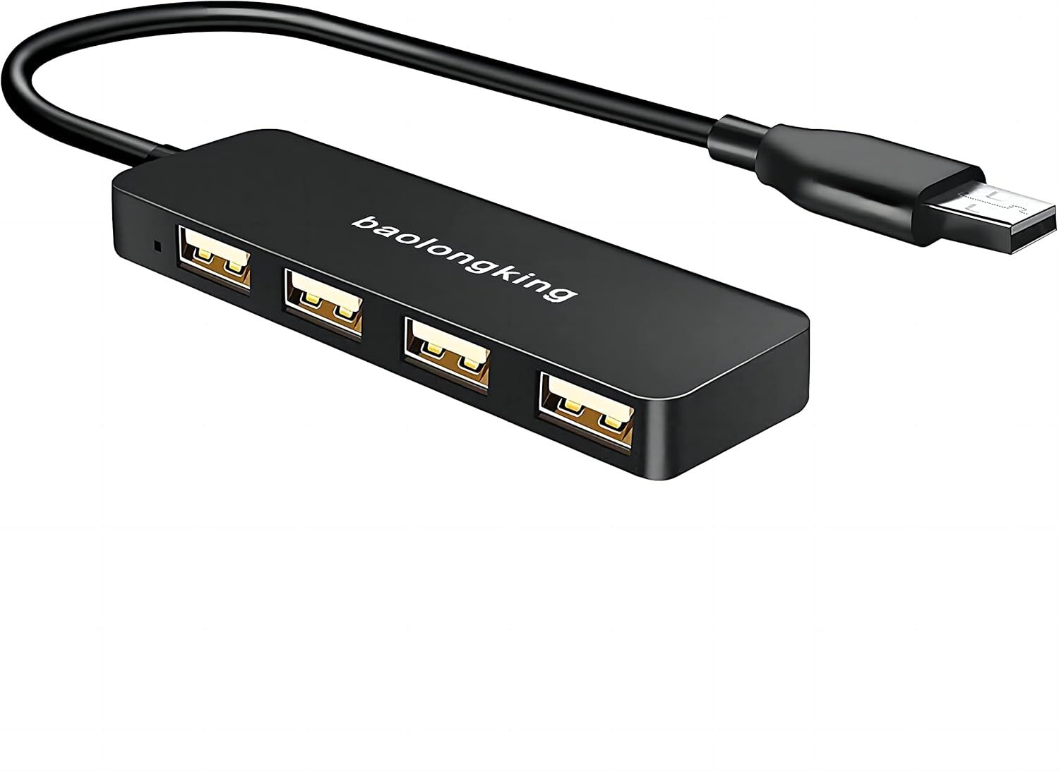 VDFHDFJGFJ 4-Port USB Hub, Ultra-Slim and Portable