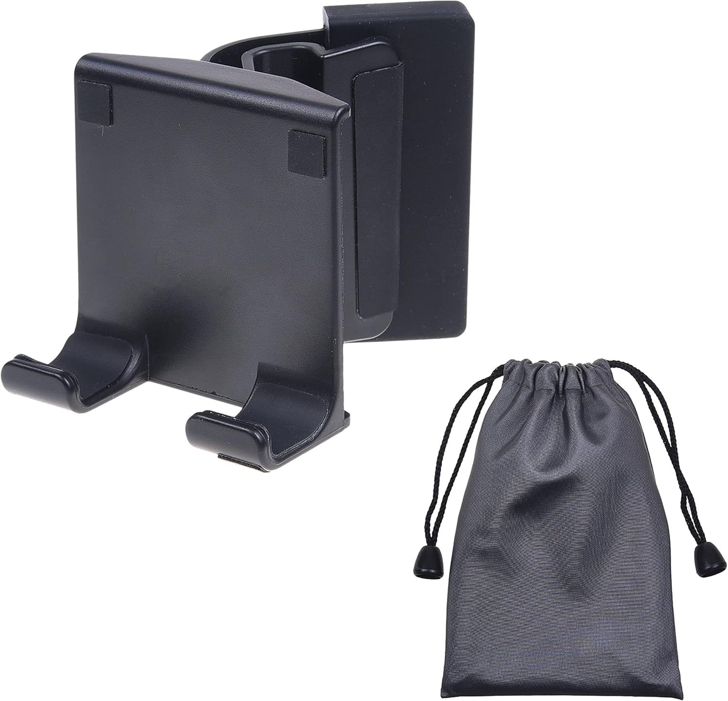 Smartphone Clip Stand - Monitor and Laptop Mount - Adjustable for Thin or Thick Screens (up to 25mm)
