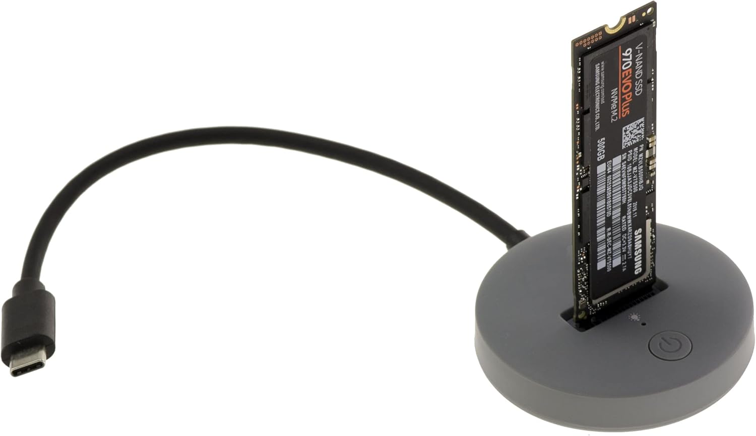 USB Dock for M2 SSD - NVMe or SATA, 10GB USB3.2 Gen2 Type-C Cable