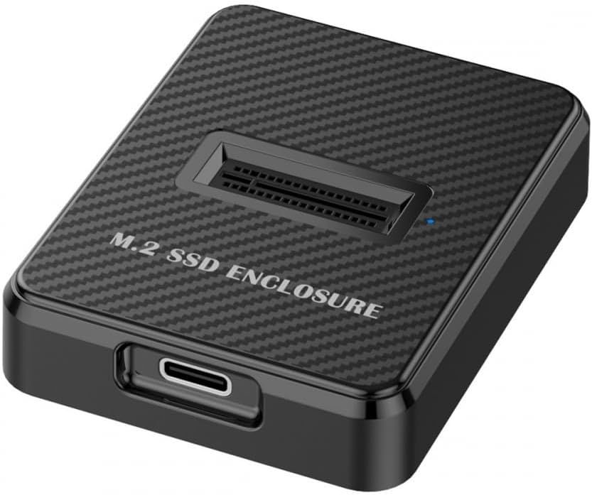 VDFHDFJGFJ External M.2 SSD Enclosure - USB 3.0 to NVME M-Key M.2 NGFF SATA SSD