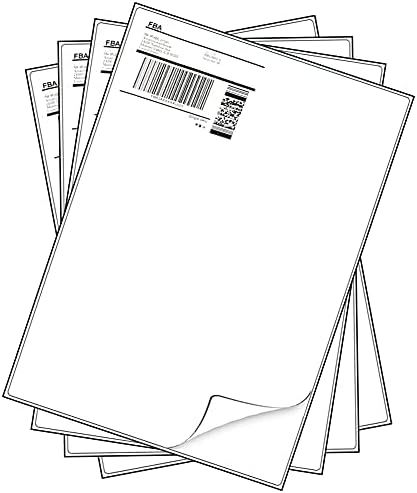 VFSDGDHDFH A4 Adhesive Paper Labels, 25 per Pack, 210x297mm