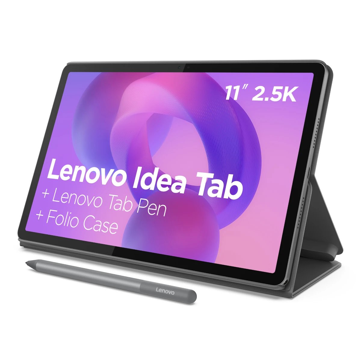 Tablet Lenovo Idea Tab de 11 pulgadas, 256 GB/8 GB WiFi, Gris + Pluma + Fundas