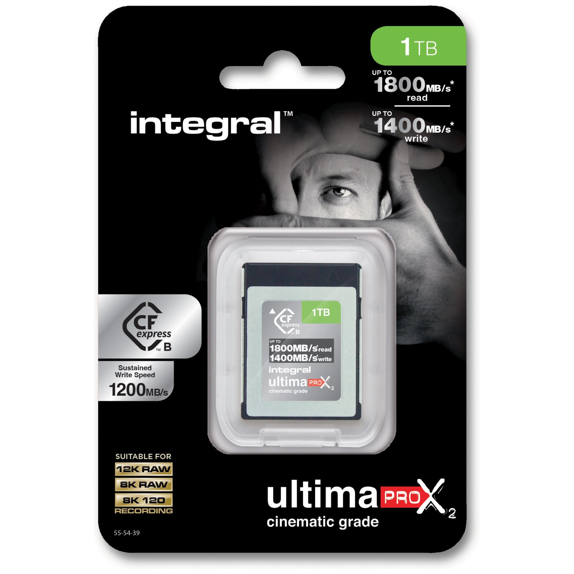 Carte mémoire Integral UltimaPro X2 1 To CFexpress
