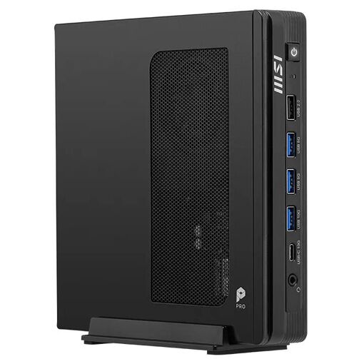 MSI Pro DP10 A14MG-001EU - Procesador Intel Core i7, 16GB de RAM DDR5, 1TB SSD, Windows 11 Pro, Mini PC (Negro)