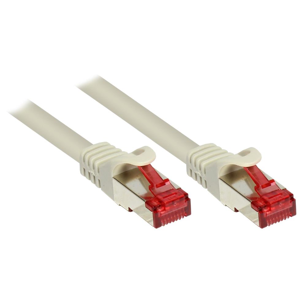 Alcasa Cat6 Network Cable 20m S/FTP (S-STP) - Grey