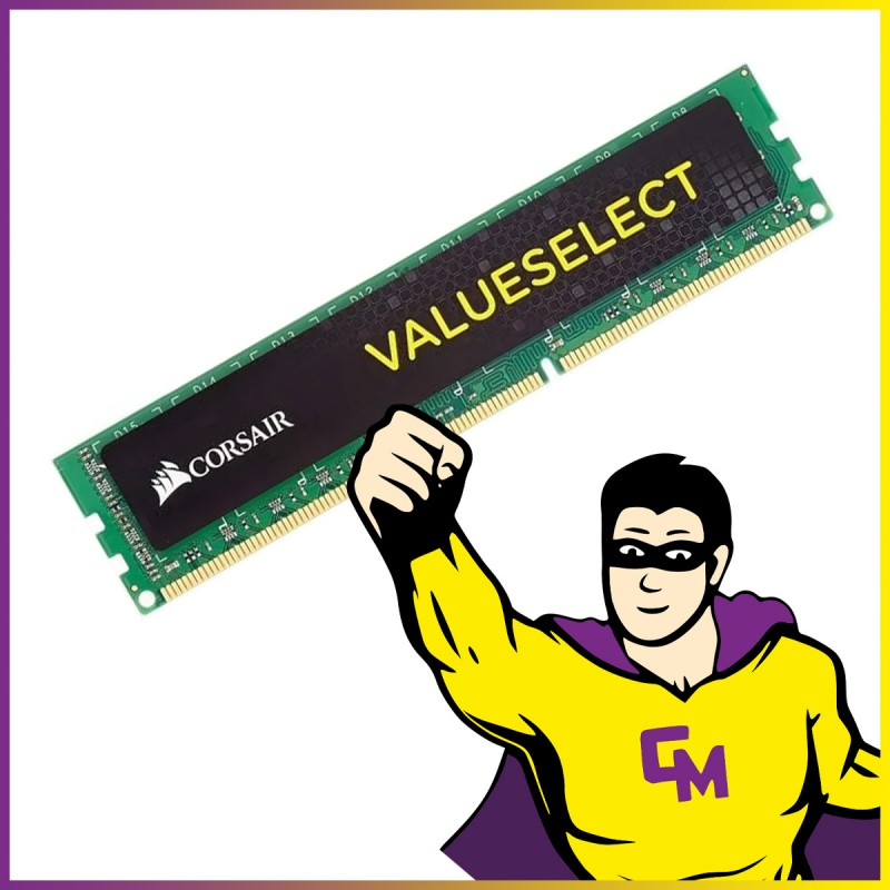Memoria RAM Corsair 8GB DDR3 (CMV8GX3M1A1600C11)