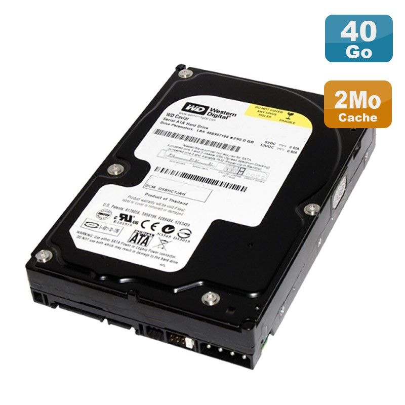 Western Digital Caviar 40GB SATA 3.5" Hard Drive