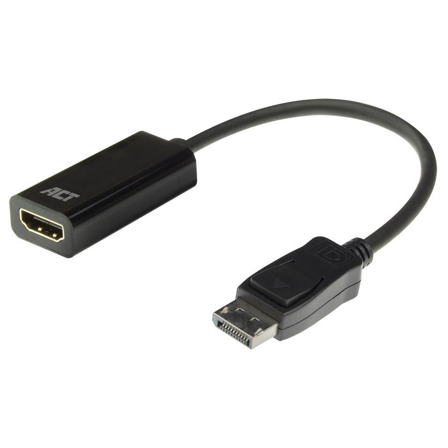 Adaptador ACT de DisplayPort a HDMI