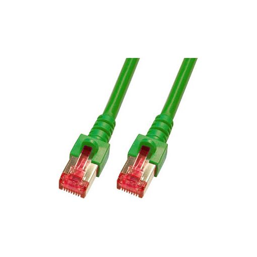 Câble réseau EFB Elektronik Cat6 S/FTP, 7,5 m, Vert