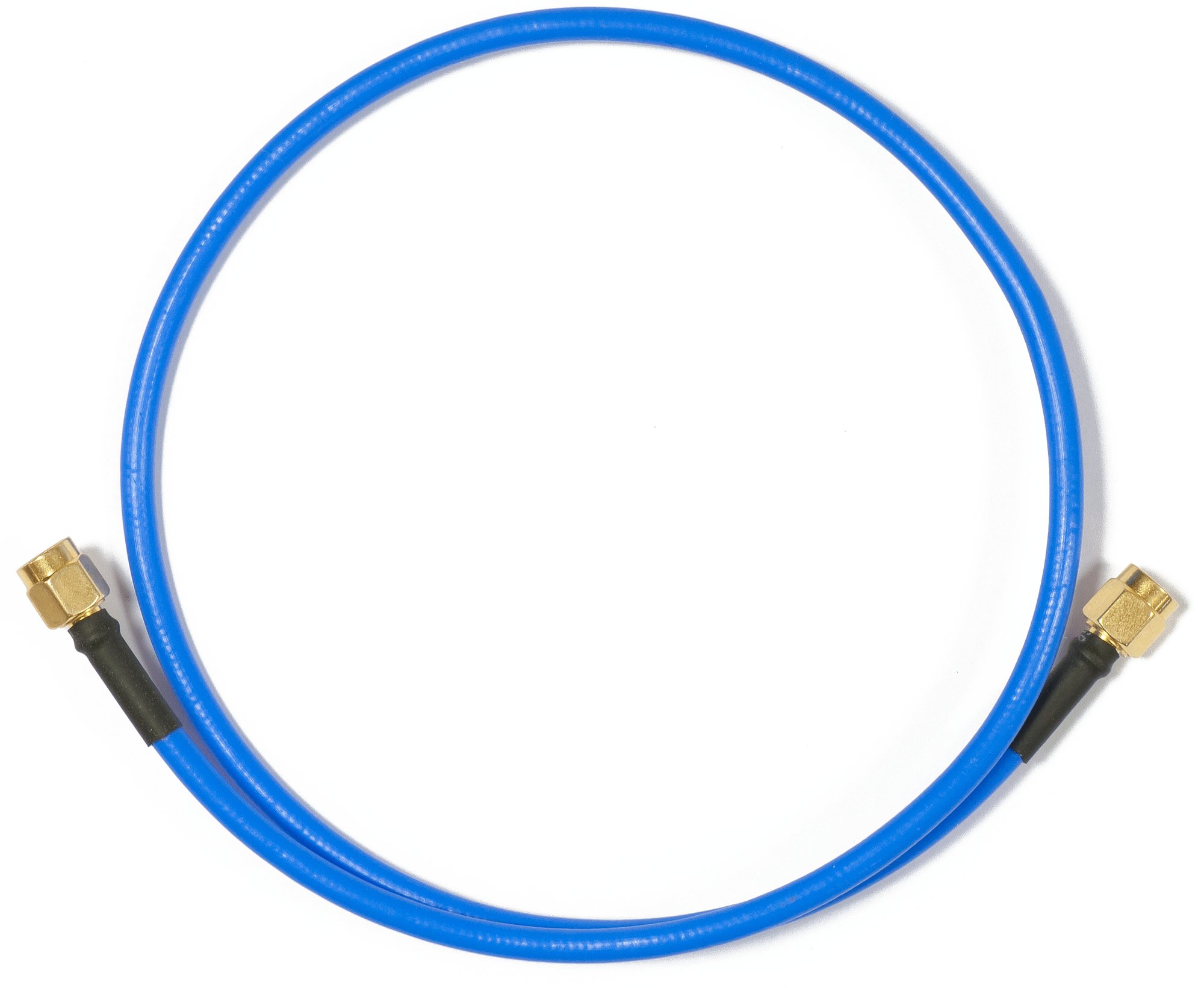 Guía de cable coaxial Mikrotik RPSMA, 0,5 m Azul