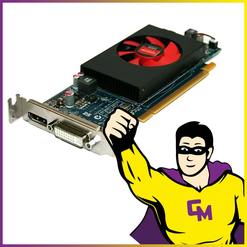 AMD Radeon HD 8490 Graphics Card 1GB DDR3 PCIe DP DVI Low Profile