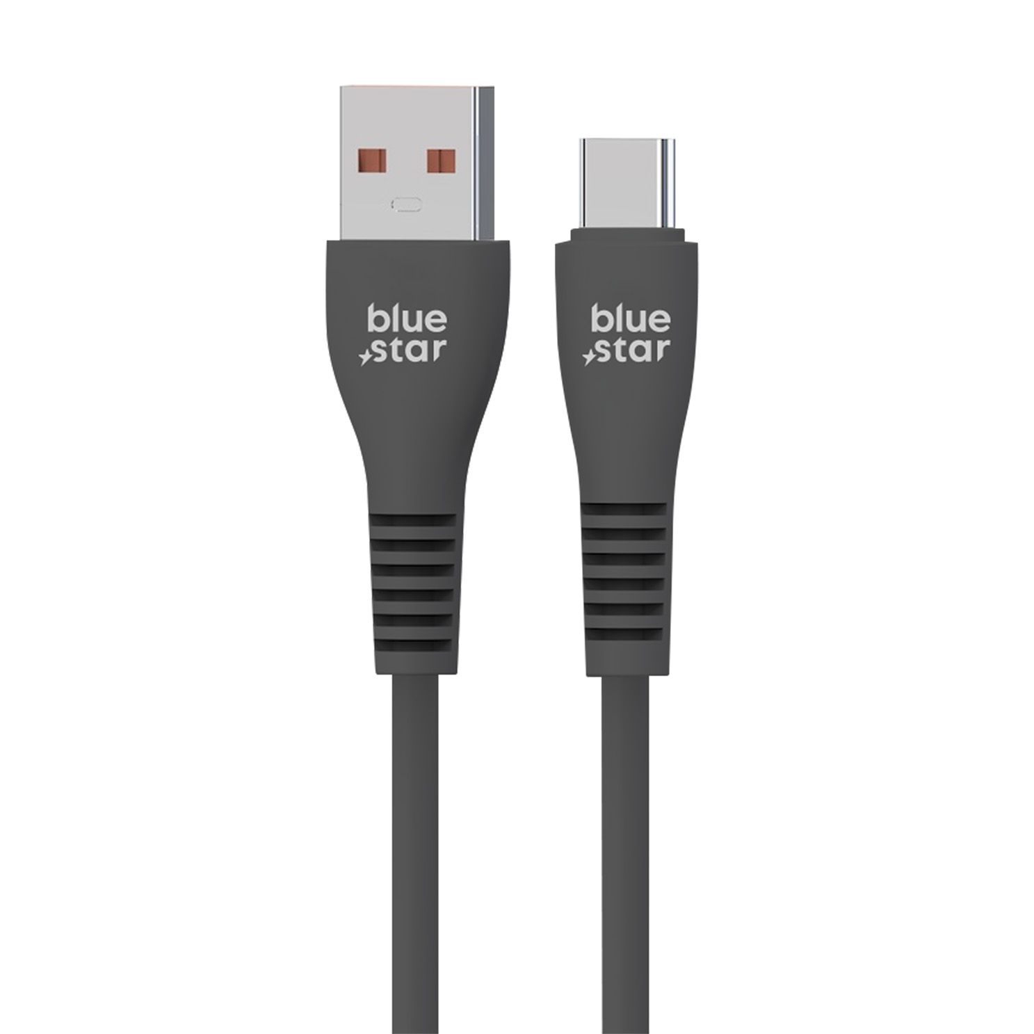 Cable Blue Star USB A a USB C, 2A, 1m, Negro