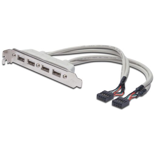 Cable USB 2.0 Digitus con ranura