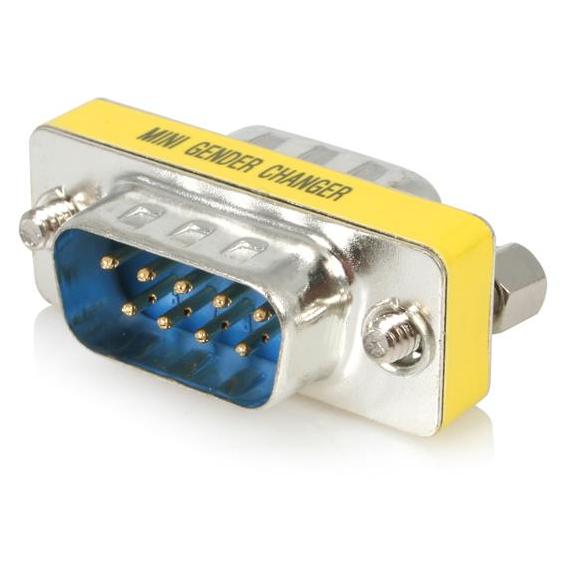 Convertidor StarTech.com DB9 Slim - Adaptador M/M