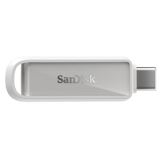 SanDisk Phone Drive - USB Flash Drive - 128GB - USB-C 3.2 Gen 1 - Arctic White