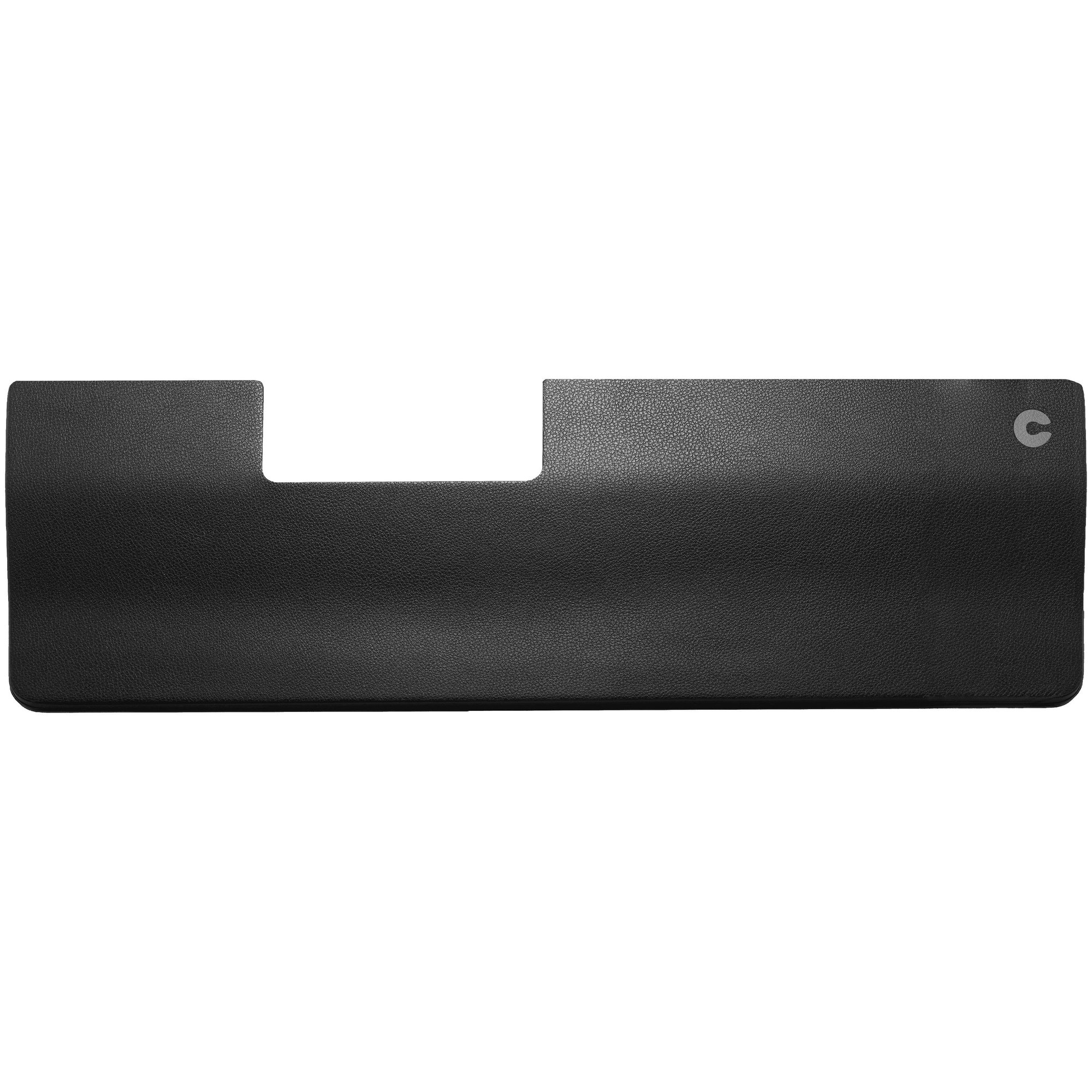 Soporte para muñecas Contour Design Regular para RollerMouse Pro y SliderMouse Pro - Cuero vegano negro