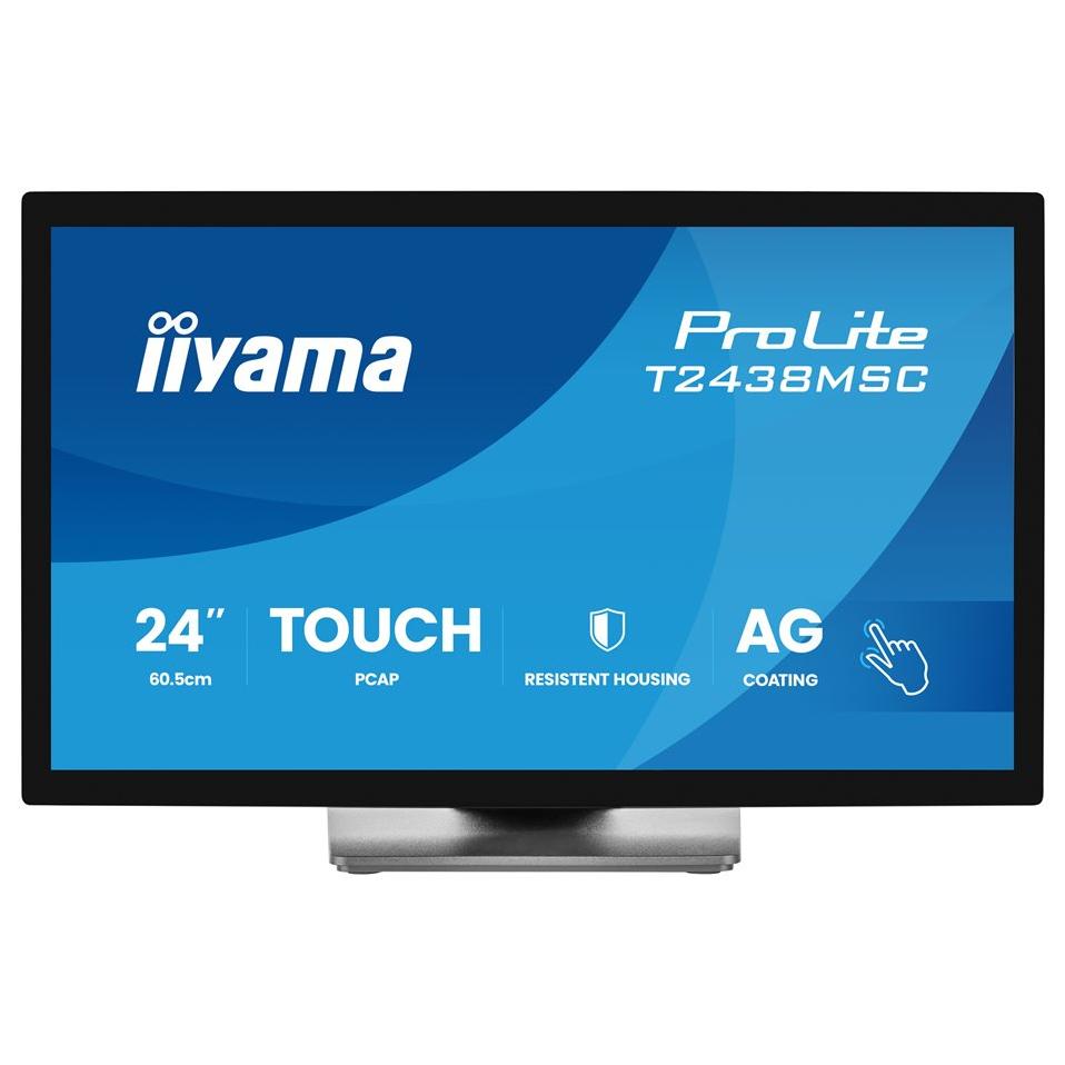 iiyama ProLite T2438MSC-B2 24-Inch LED Touchscreen Monitor