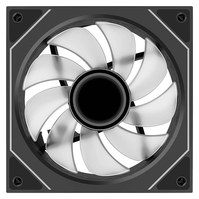 Ventilador para PC de la serie de juegos Xilence XPF120U.ARGB de 12 cm - Negro