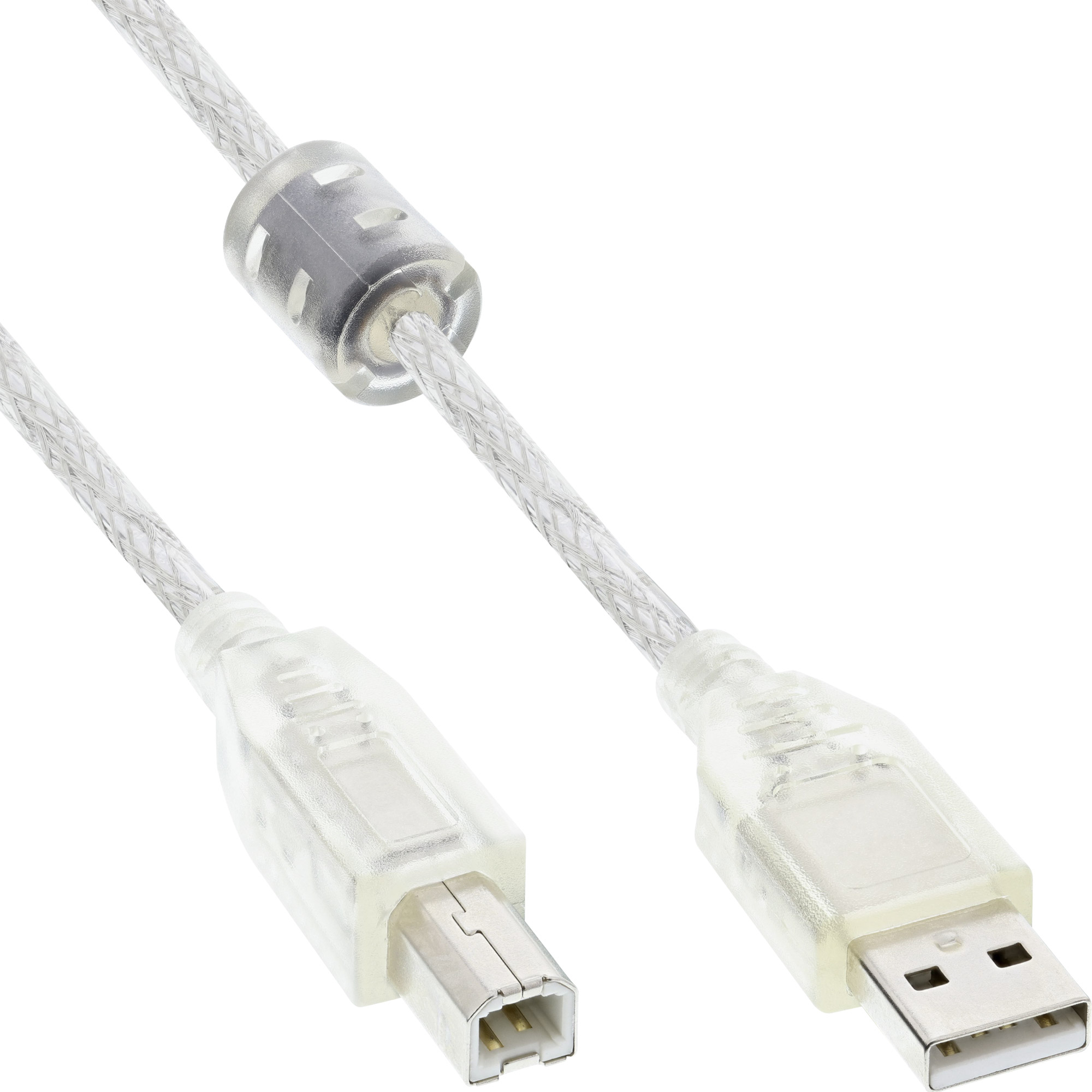 InLine 34505 USB Cable 0.5m A to B