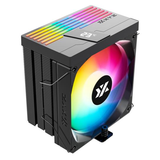 XYZ Thermax 6 Pulsar A-RGB Air Cooler - 12cm, Black