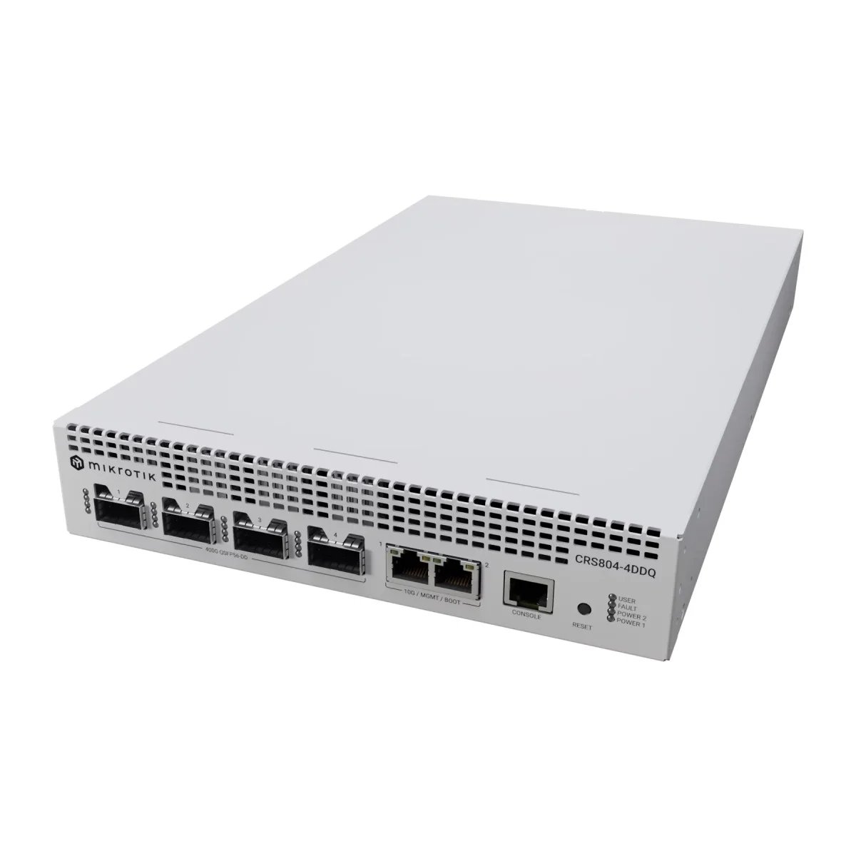 Conmutador Mikrotik CRS804-4DDQ-hRM 4x 400GbE