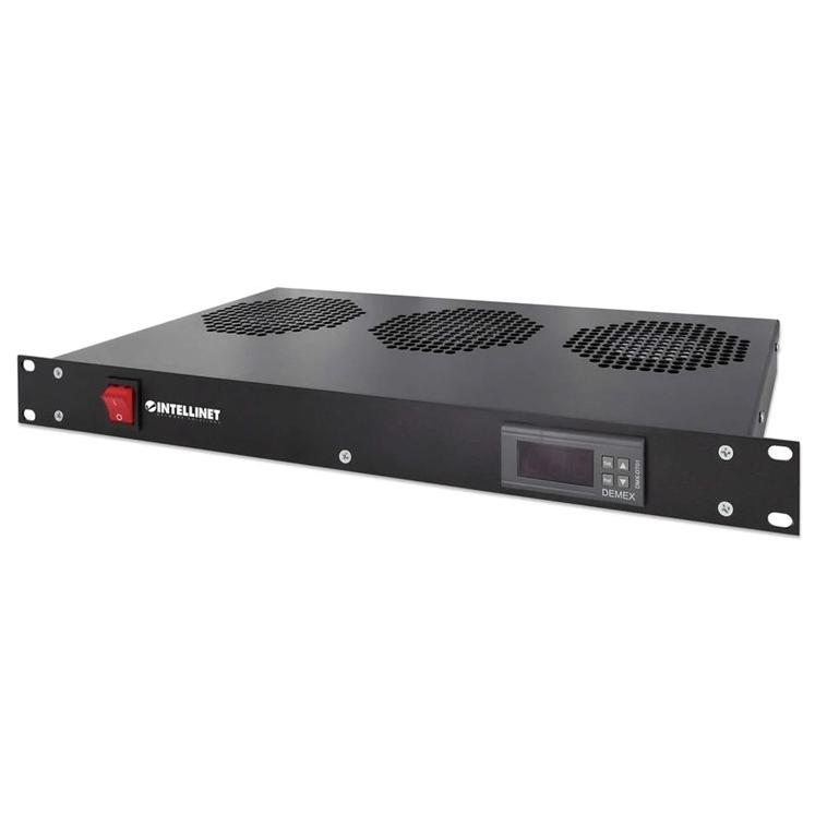 Intellinet 19in Ventilation Panel with 3 Fans