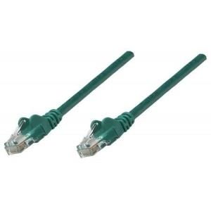 IC Intracom Cat6A Network Patch Cable, 20m, Green
