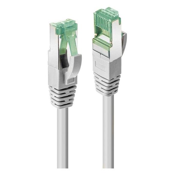 Lindy RJ-45 to RJ-45 Cable - 15m - 5.8mm - S/FTP, PiMF - CAT 6a - Grey