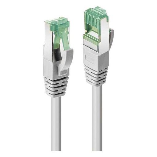 Cable de conexión Lindy CAT6a de 2 m RJ-45 a RJ-45 - Gris