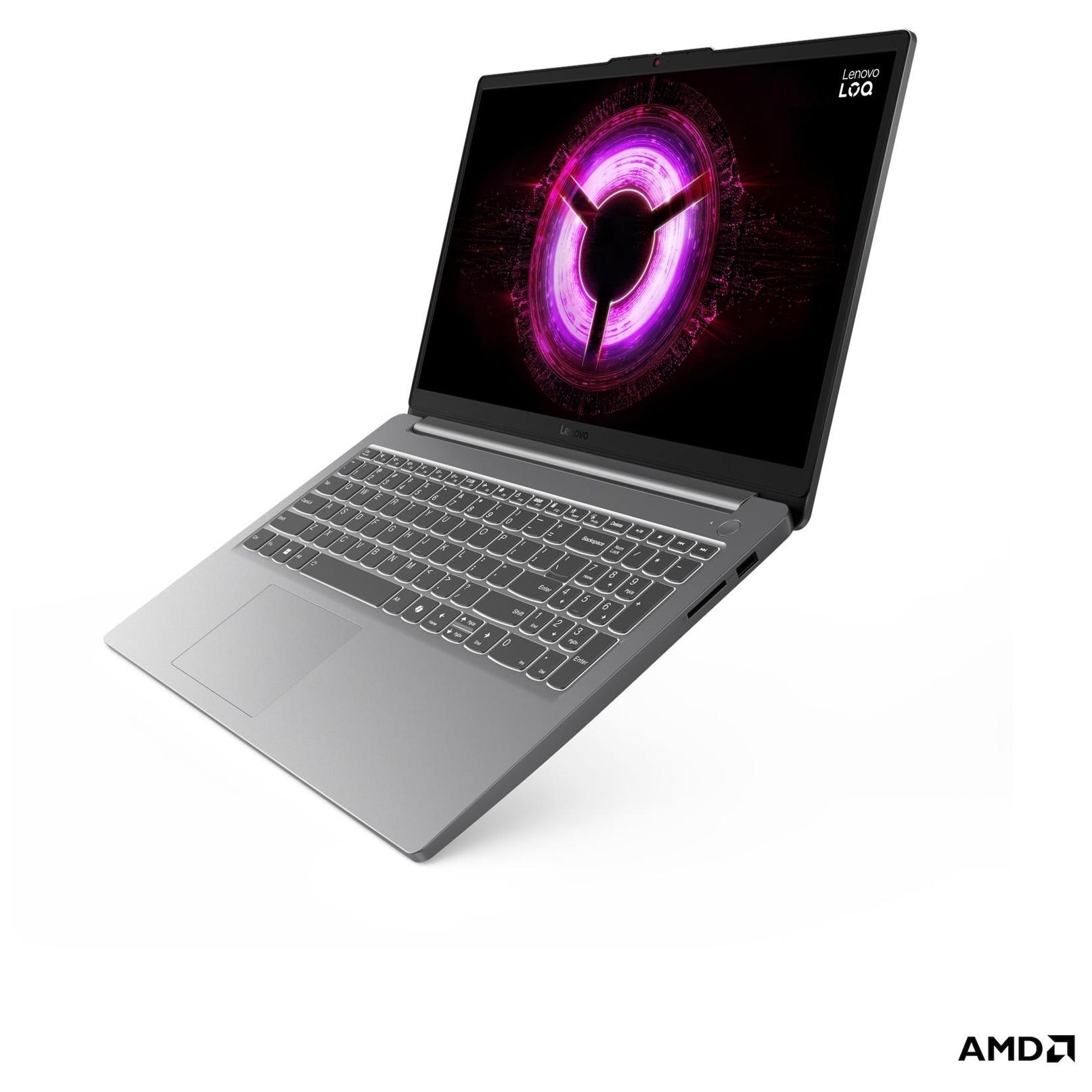 Lenovo LOQ 15ARP10E - 15.6" Ryzen 7 Laptop, 16GB RAM, 512GB SSD, NVIDIA GeForce RTX 4050/AMD Radeon 680M