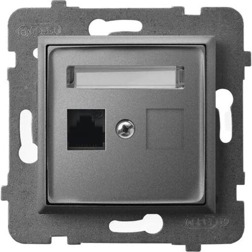 Injecteur Ethernet Ospel GPK-1U/K/m/70 - Gris mat