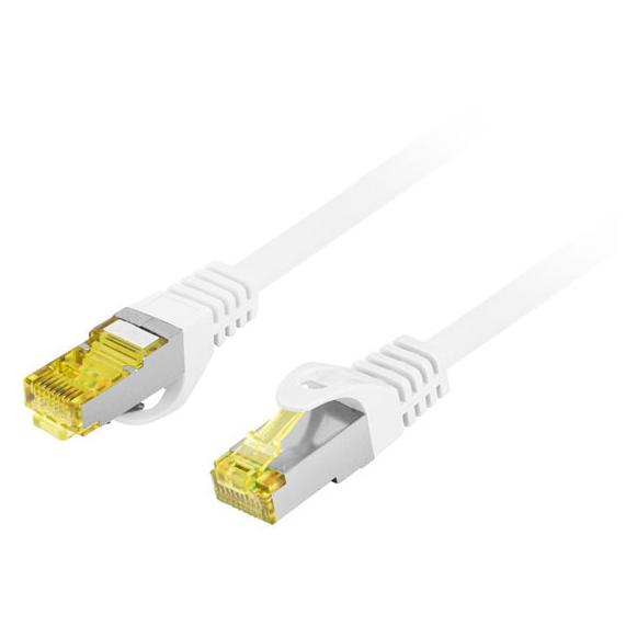 LANBERG Cat6a Network Cable, 1.5m, White (PCF6A-10CU)
